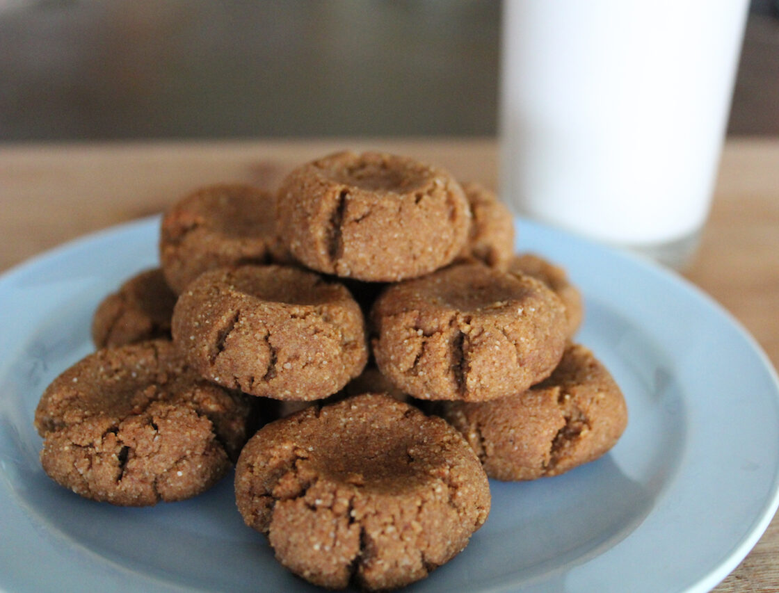 Chewy Molasses Ginger Cookies